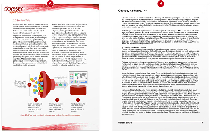 A Side By Side Comparison Between An Effective Graphic Compared To A Page Of Text